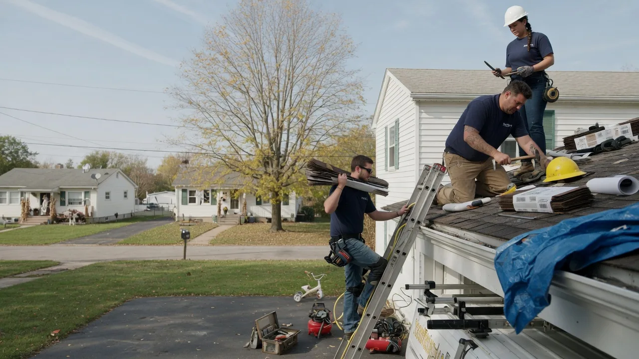 Local Roofing Contractors in Merrifield, MN near me